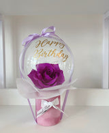 Medium Fleur Bubble (Reflexed Infinity Rose)