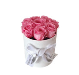 White Infinity Mini Round (7 rose colors)