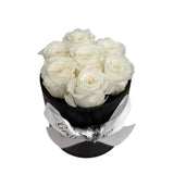 White Black Mini Round