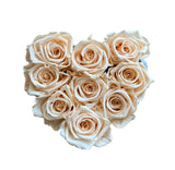 Light Peach Ivory Heart Special (1 left)