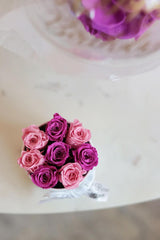 White Infinity Mini Round (7 rose colors)