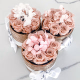 Mini Nude-Pink Hydrangeas