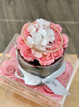 Light Pink Mini Etched