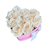 Blush Pink Velvet Classic Heart (0 left)