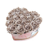 Large Sand Beige Signature Heart (1 left)
