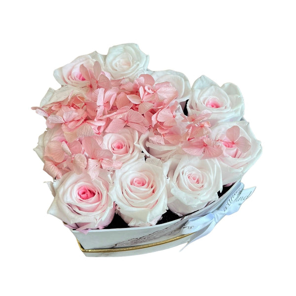 White and Pink Hydrangeas Special (1 left)