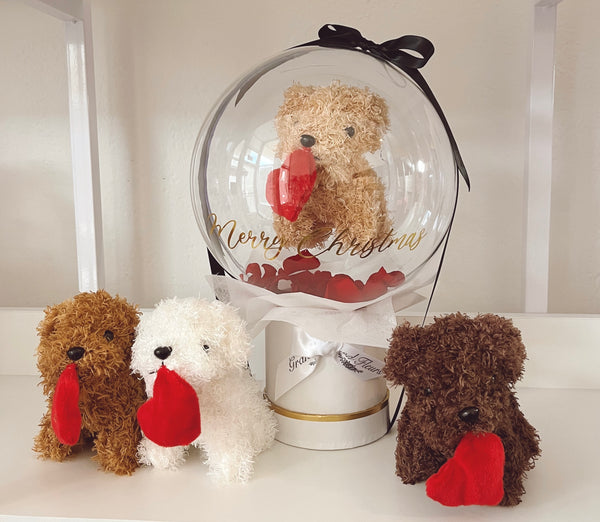 Large Fleur Bubble (doggy - 4 colors)