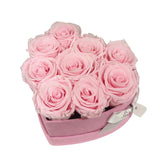 Bridal Pink Velvet Heart Special (1 left)