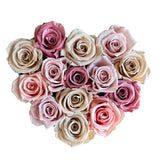Pink-Mixed Ivory Heart Special (0 left)