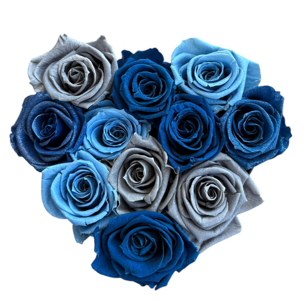 Blue Grey Heart Mixed Special (1 left)