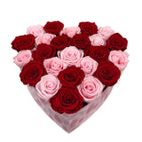 Red and Bridal Pink Grandeur Heart (1 left)