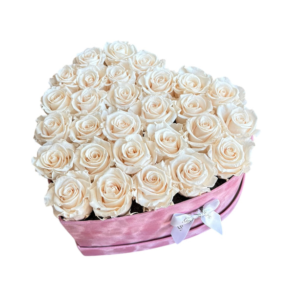 Blush Pink Velvet Grandeur Heart Special (1 left)