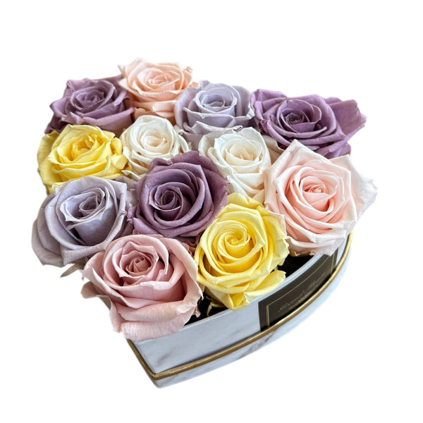 White Marble Heart Special (1 left)