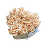 Medium Peach Ivory Heart Special (1 left)
