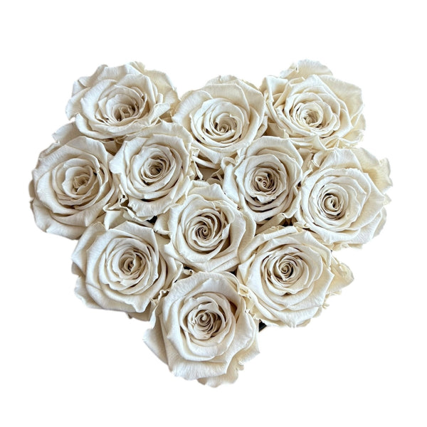 Eggshell White Heart Special (1 left)