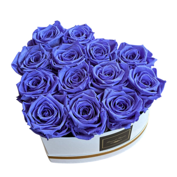 Large Deep Iris Signature Heart Special (1 left)