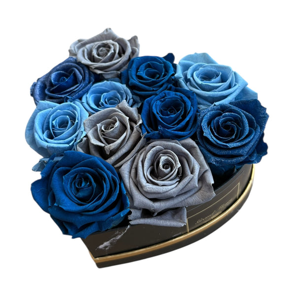 Blue Grey Heart Mixed Special (1 left)