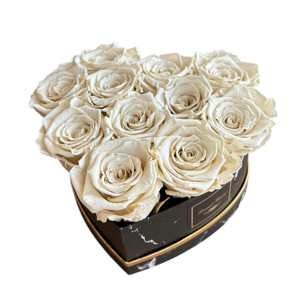 Eggshell White Heart Special (1 left)