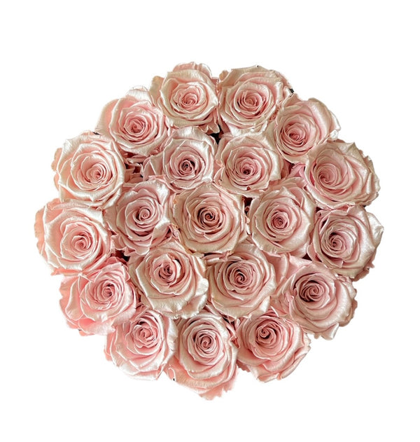 Satin Pink Luxe Round (1 left)