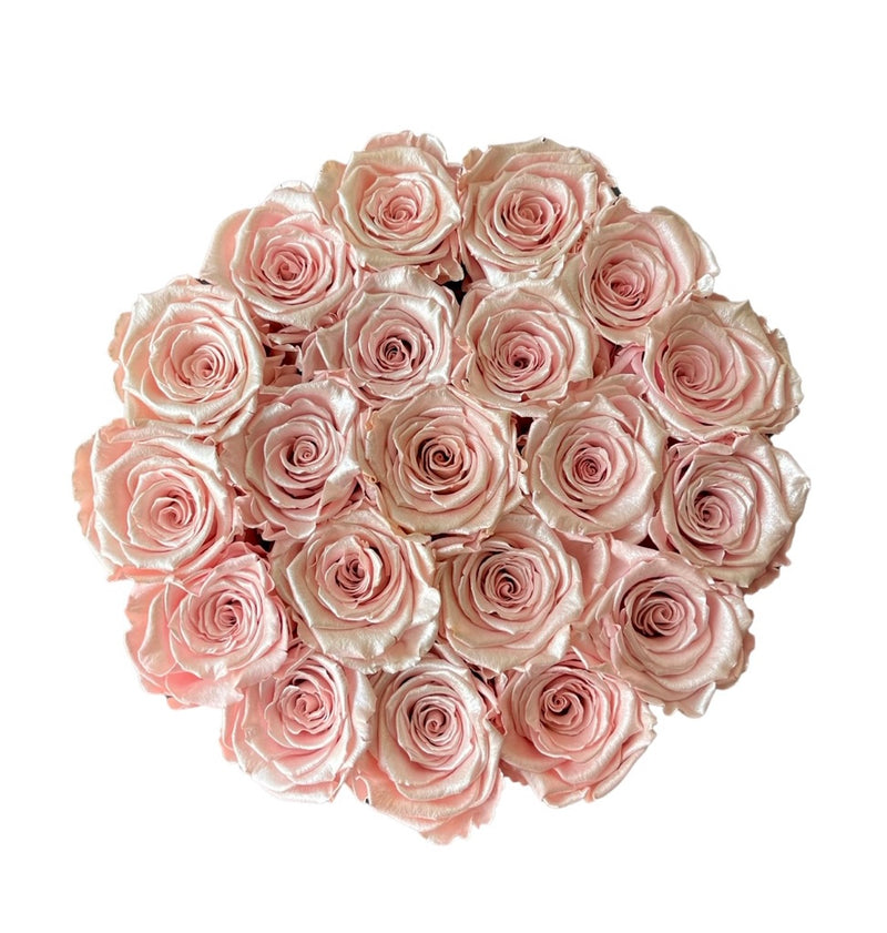Satin Pink Luxe Round (1 left)