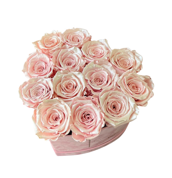 Satin Pink Signature Heart