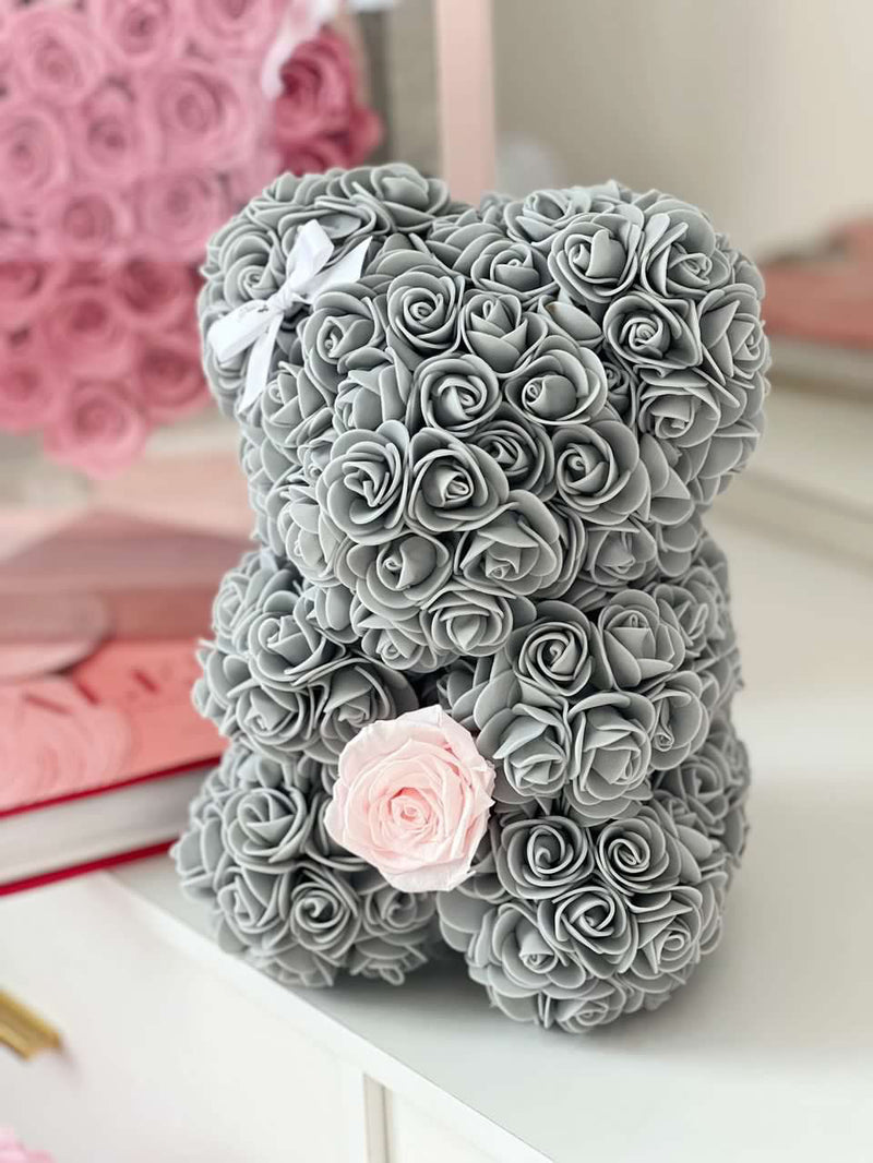 Grey Blush Pink Baby Bear Special (1 left)