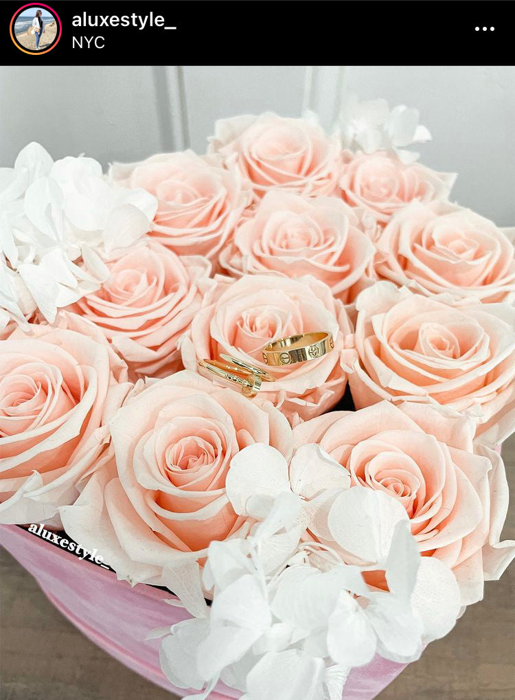 Rosé Blush Signature Heart Special (1 left)
