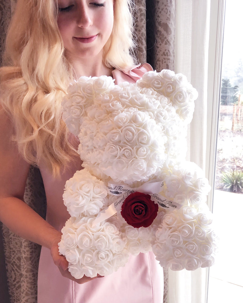 Infinity Fleur Bear (10+ COLORS) Grand Fleurs Infinity Fleur Bear (10+ COLORS) Grand Fleurs