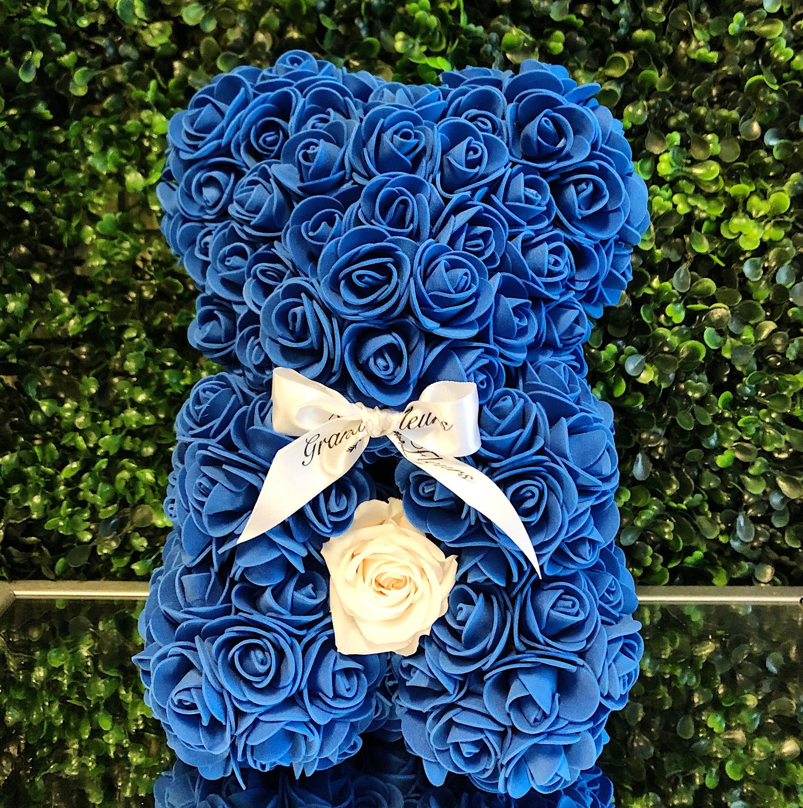 Blue rose bear hotsell