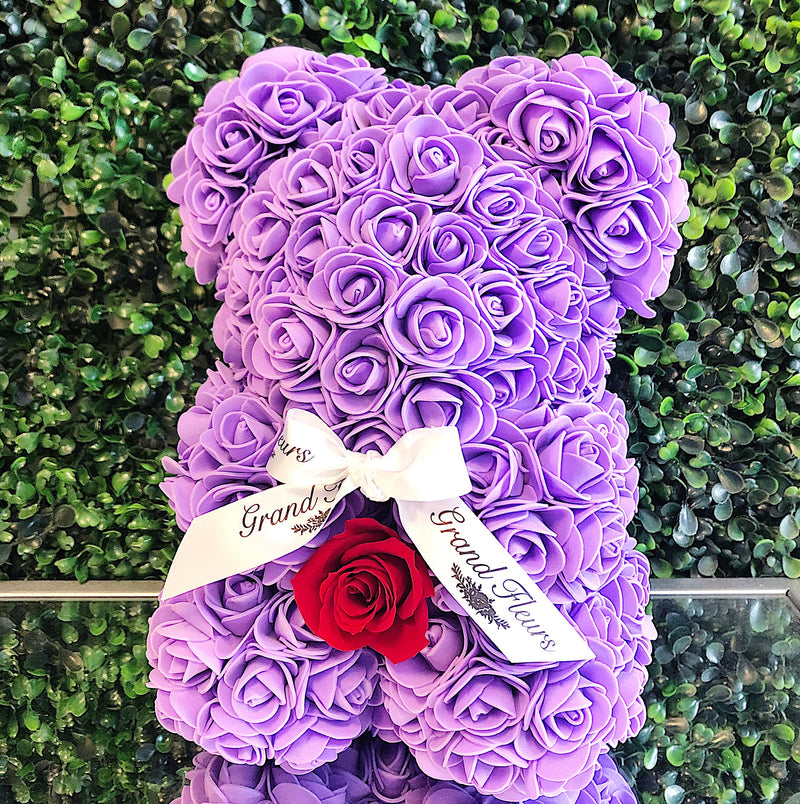 Purple Baby Bear