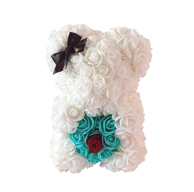 Tiffany Blue Heart Bear