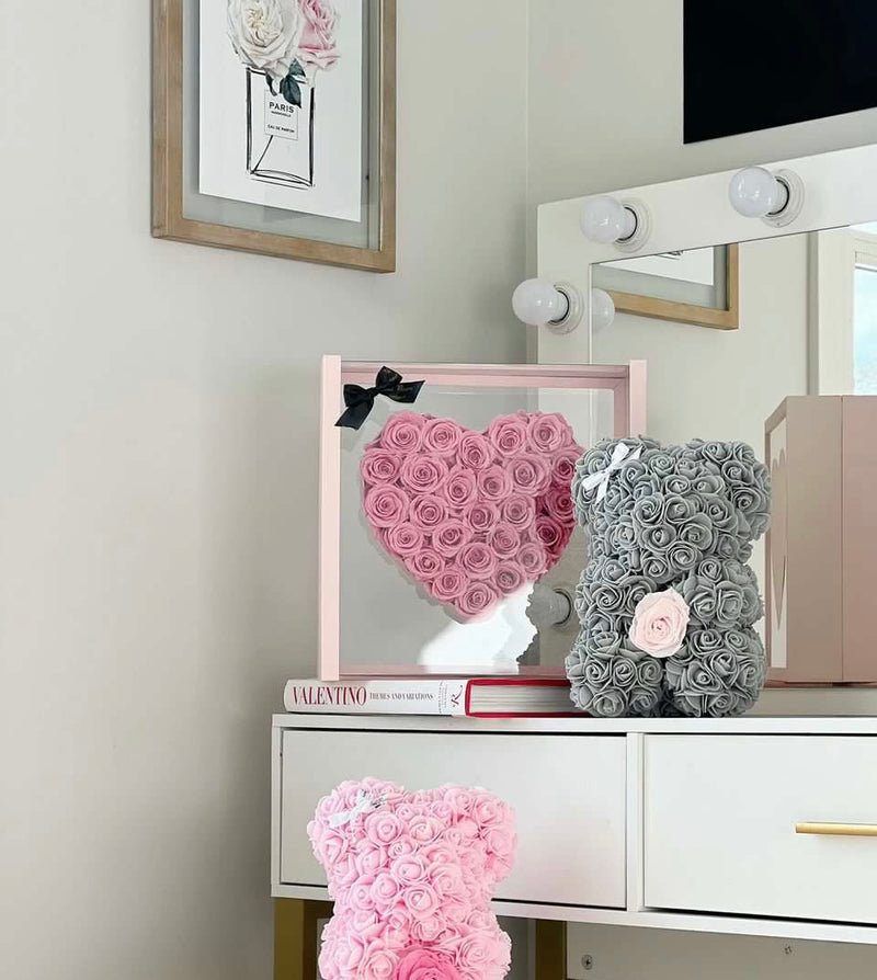 Grey Blush Pink Baby Bear Special (1 left)